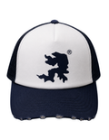 Casquette blanche destroy