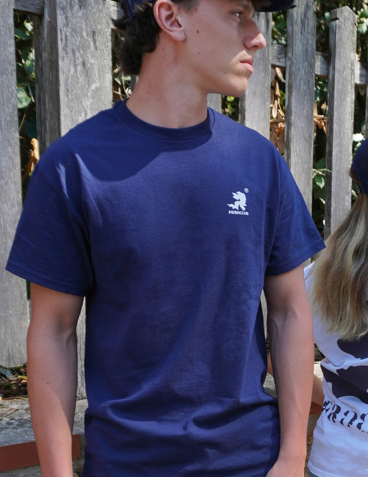 T-SHIRT PIEROCLUB — NAVY